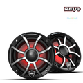 REVO 6 XS-G-SS V3 | REVO Series 6.5-inch High-Output Component Style Coaxial Speakers w/ XS-Gunmetal-Stainless Steel RGB Grilles