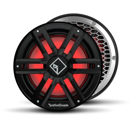 M2 12" DVC 2Ω Color Optix™ Infinite Baffle Marine Subwoofer - Black M2D2-12IB