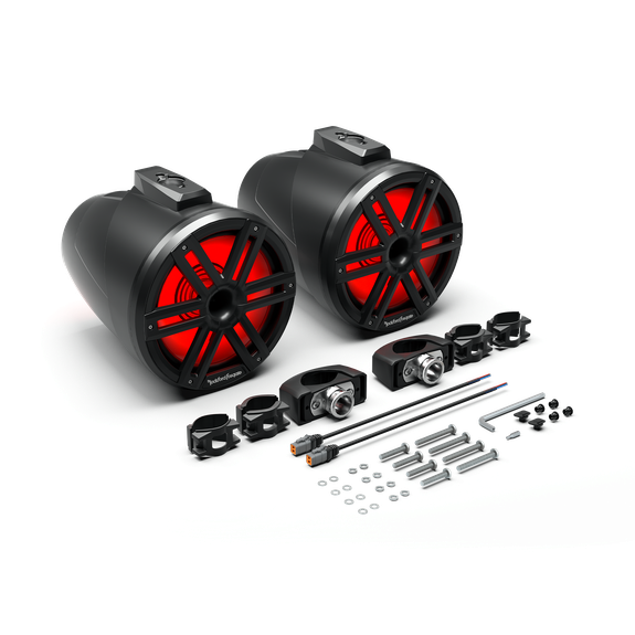 M2 10" Color Optix™ 2-Way Horn Loaded Tower Speakers (pr) - Black M2WL-10HB