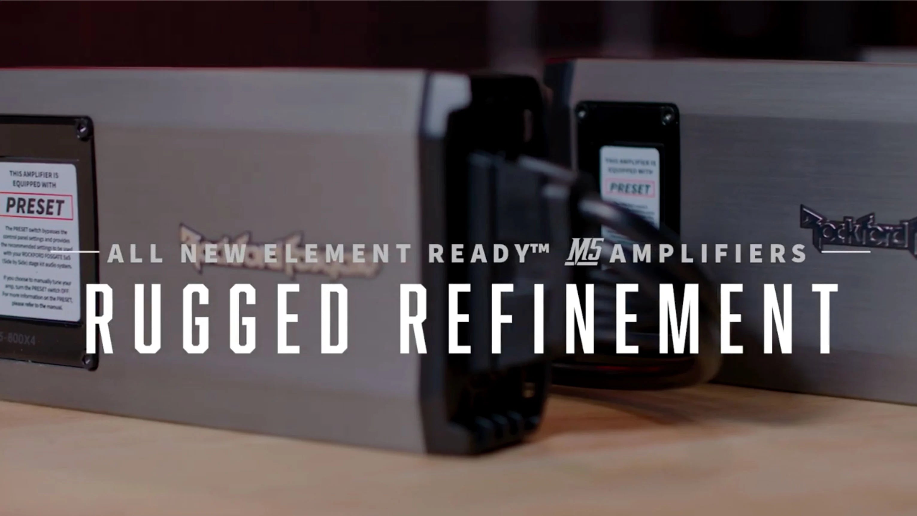 1,500 Watt 5-Channel IPX6 Element Ready™ Amplifier M5-1500X5